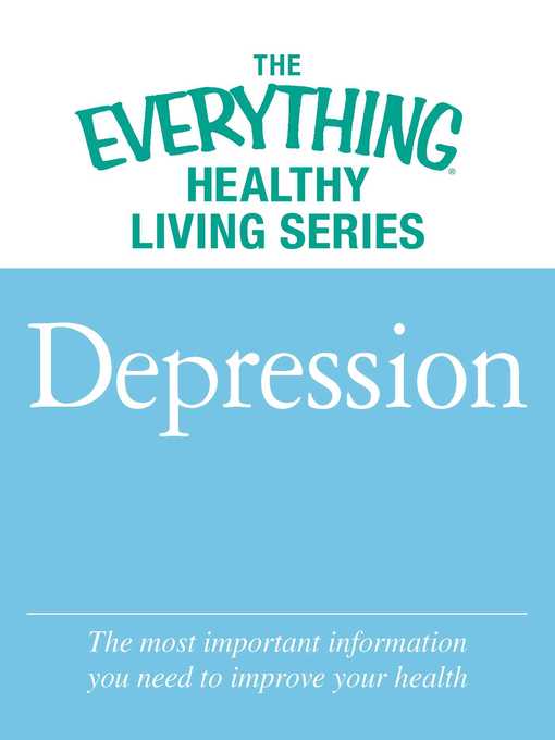 Title details for Depression by Adams Media - Available
